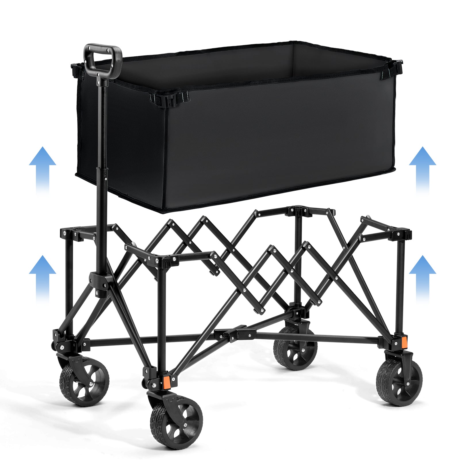 Tanstrider Extended Collapsible Camping Wagon 1039