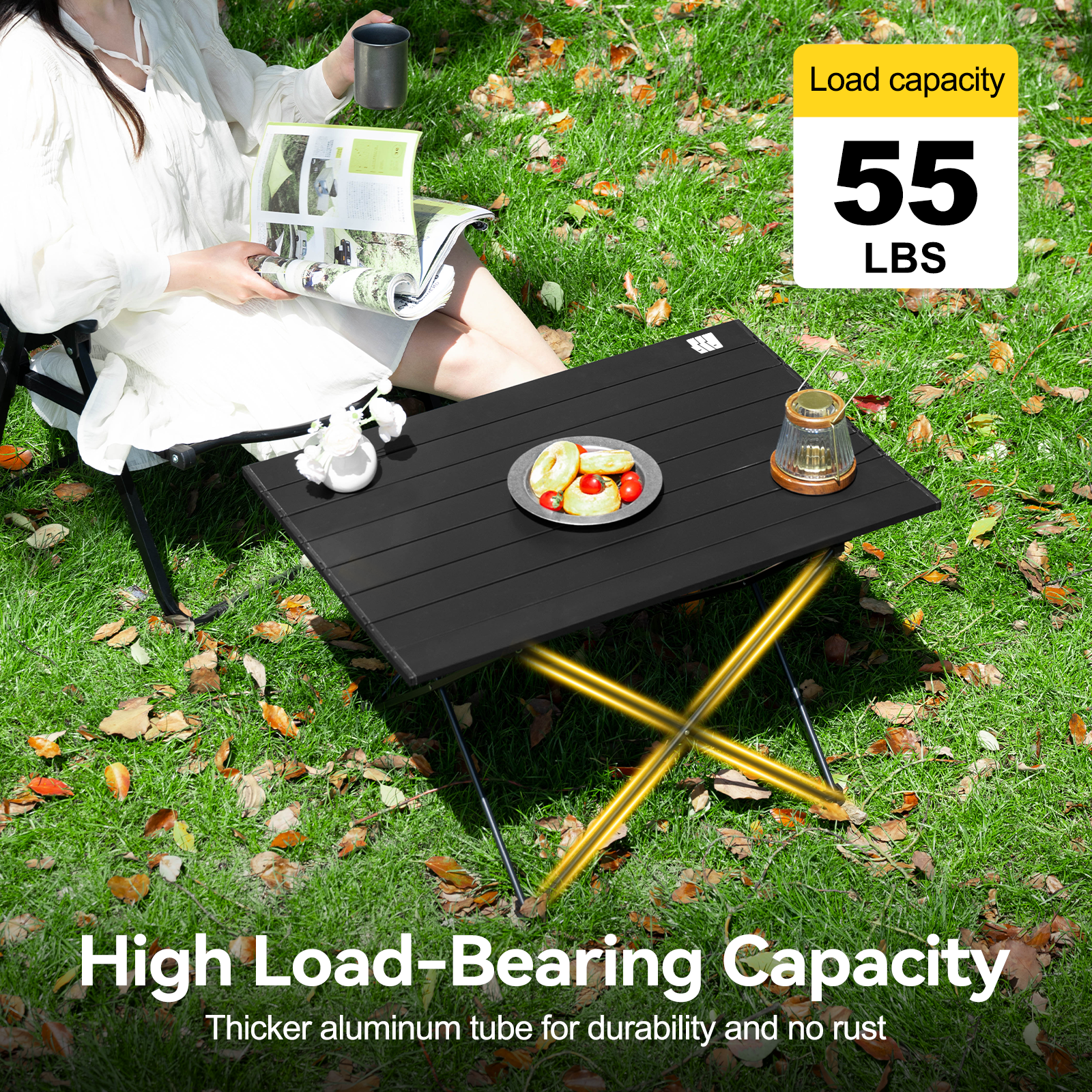 Tanstrider Foldable Camping Table 6063