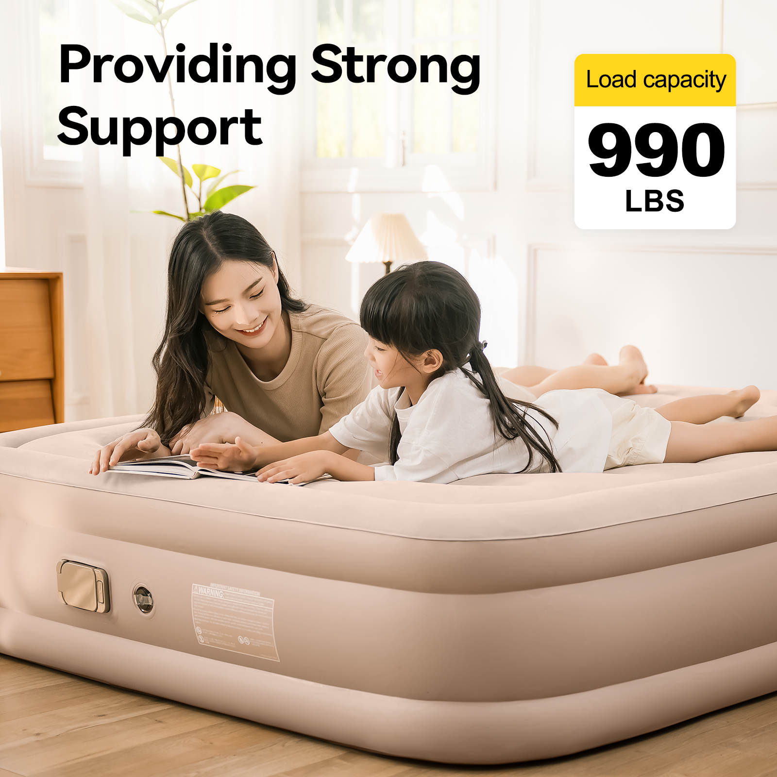 Raised Inflatable Bed